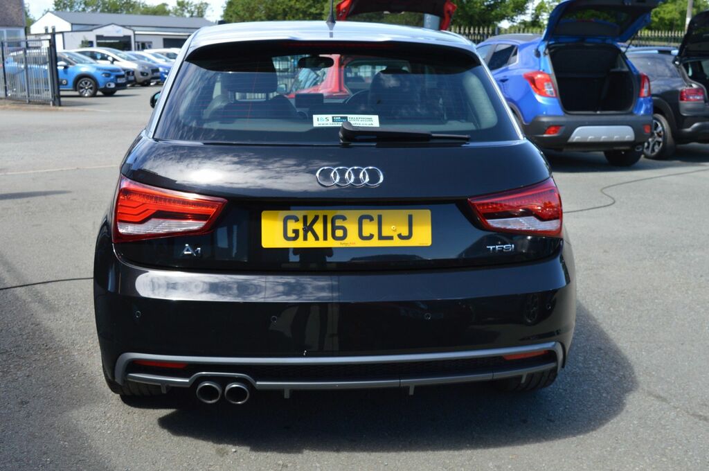 Audi A1 Tfsi S Line Sportback GK16CLJ Black #4