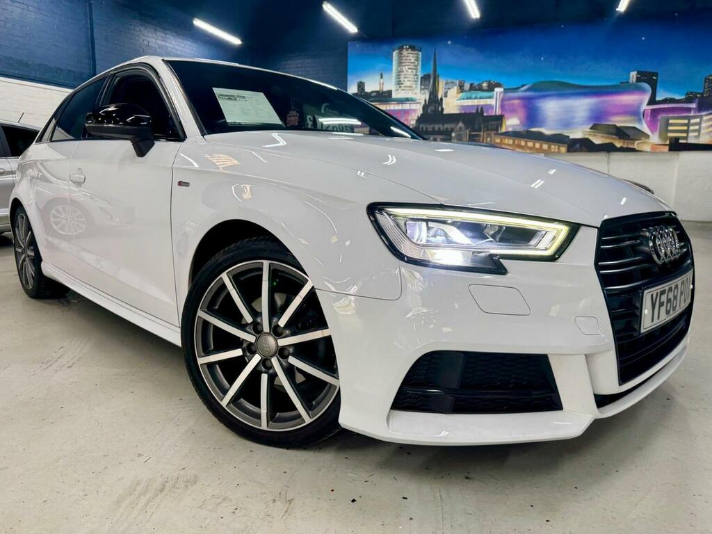 Audi A3 Hatchback 1.0 Tfsi 30 Black Edition Sportback Euro YF68POA White