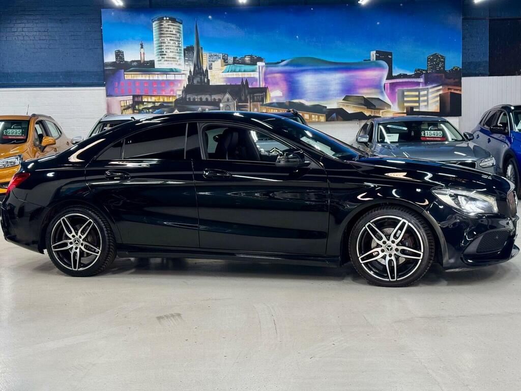 Mercedes-Benz CLA Class Saloon 1.6 Cla180 Amg Line Coupe Euro 6 Ss Black #2
