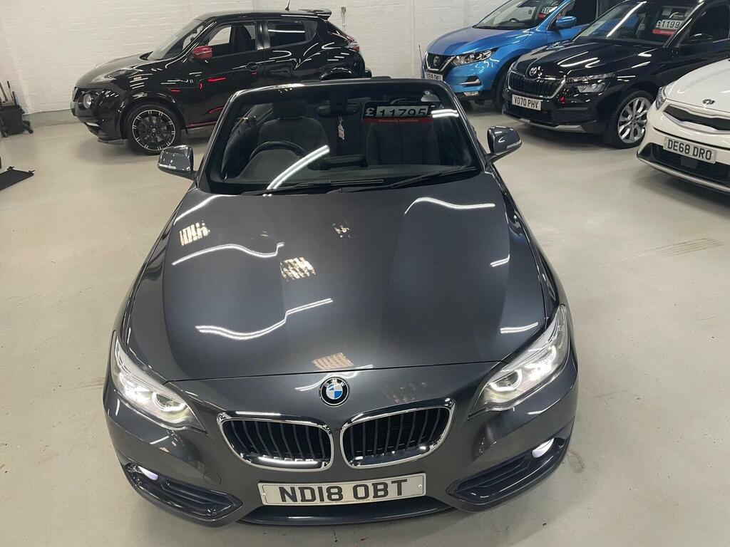 BMW 2 Series Convertible 2.0 218D Sport Euro 6 Ss 2018 Grey #2