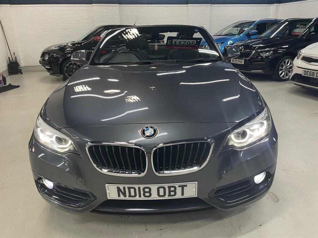 BMW 2 Series Convertible 2.0 218D Sport Euro 6 Ss 2018 Grey #5