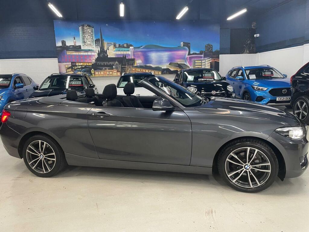 BMW 2 Series Convertible 2.0 218D Sport Euro 6 Ss 2018 Grey #4