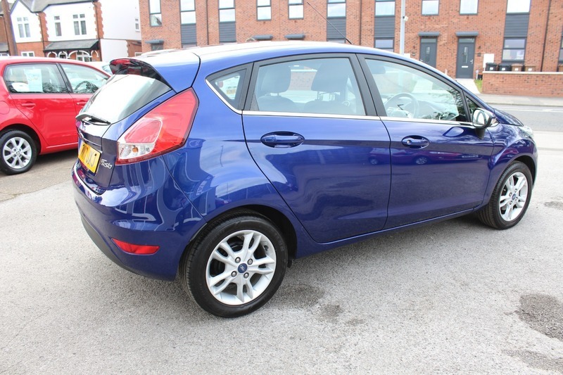 Ford Fiesta 1.25 Zetec MV17JXJ Blue #5