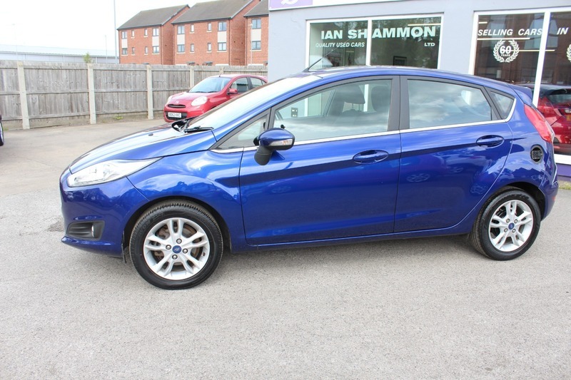 Ford Fiesta 1.25 Zetec MV17JXJ Blue #2