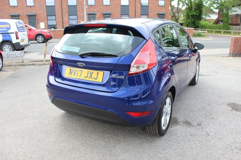 Ford Fiesta 1.25 Zetec MV17JXJ Blue #4