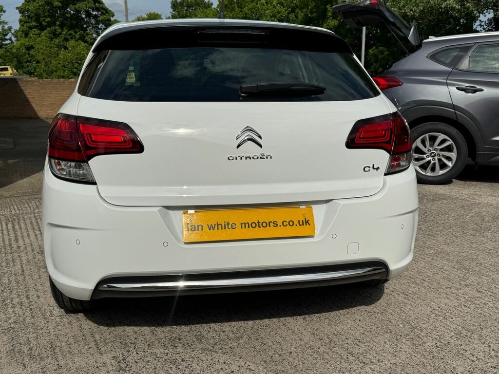 Citroen C4 1.2 Puretech Flair Hatchback Eur White #6