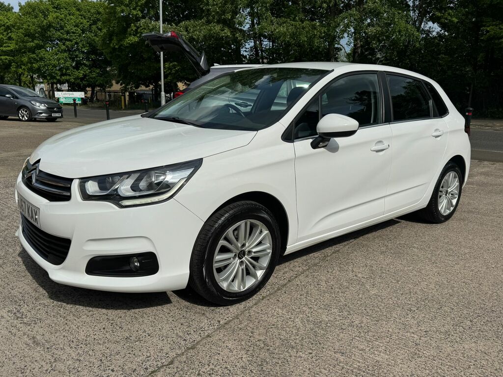 Citroen C4 1.2 Puretech Flair Hatchback Eur White #4