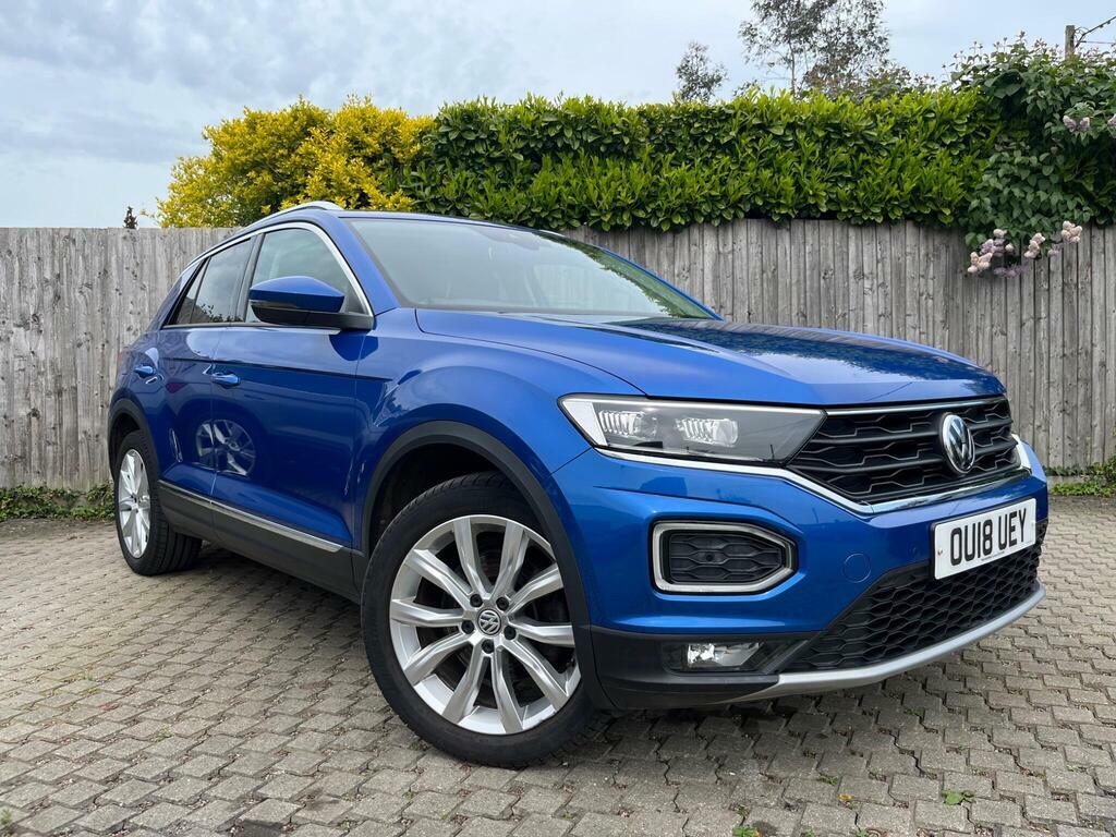 Volkswagen T-Roc 2.0 Tdi Sel 4Motion Euro 6 S S Blue