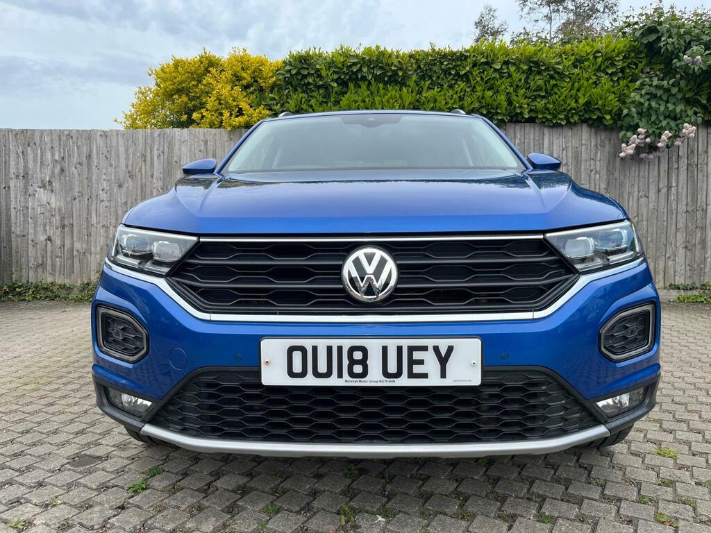 Volkswagen T-Roc 2.0 Tdi Sel 4Motion Euro 6 S S OU18UEY Blue #2