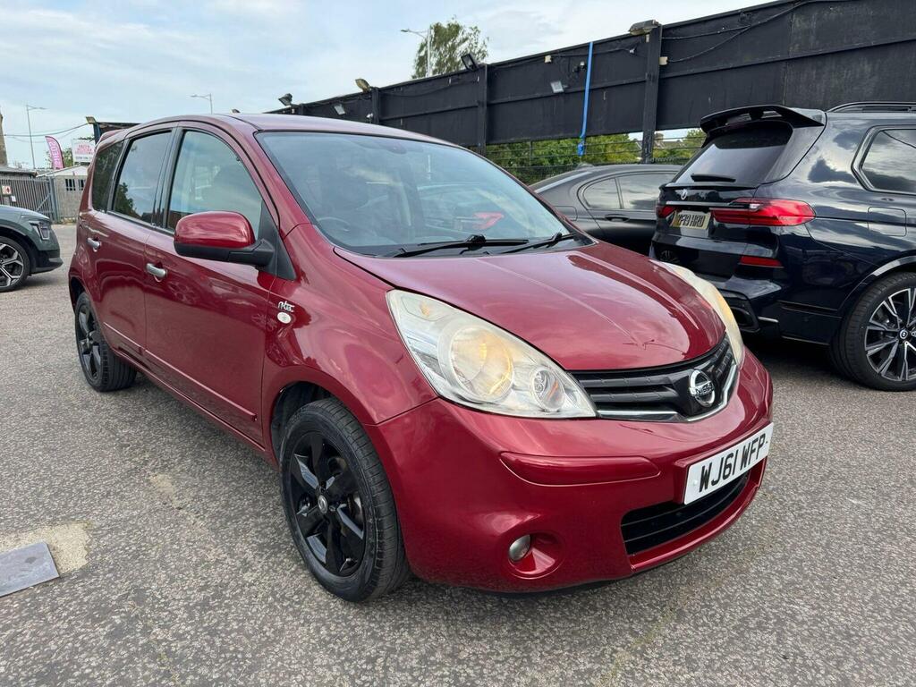 Nissan Note Hatchback 1.6 16V N-tec Euro 5 201161 Red #5