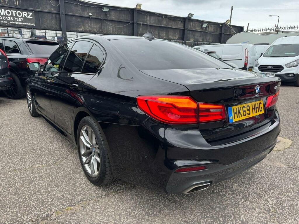BMW 5 Series Saloon 2.0 520D M Sport Euro 6 Ss 201 HK69HHG Black #6