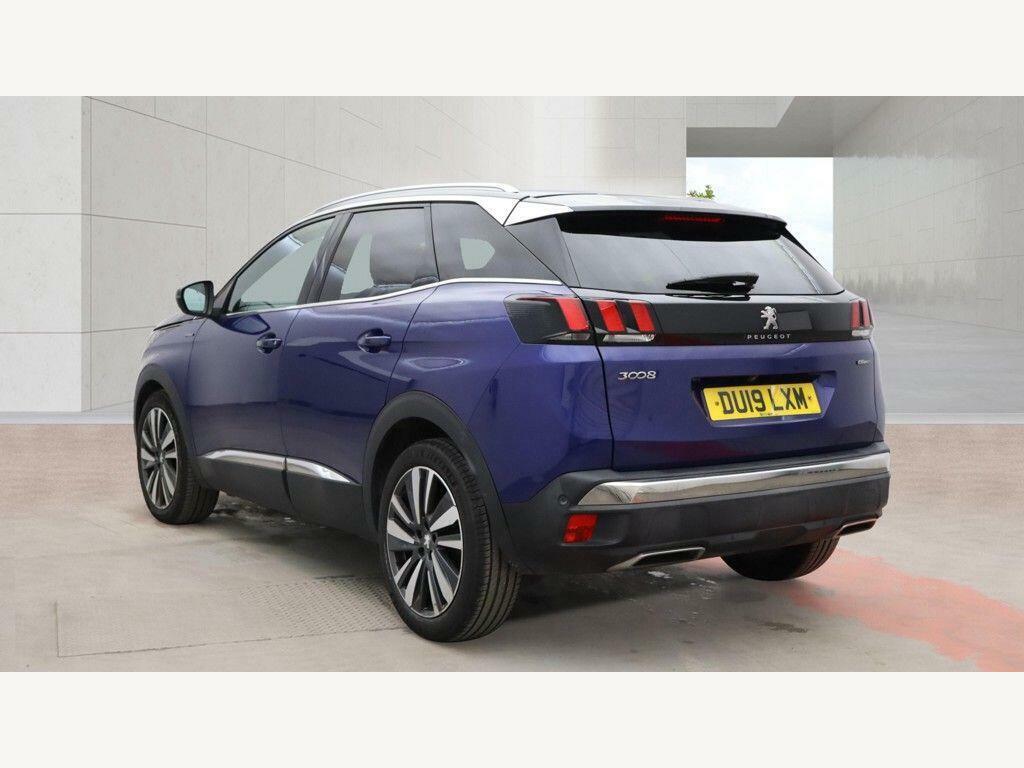 Peugeot 3008 1.2 Puretech Gt Line Euro 6 S S DU19LXM Blue #6