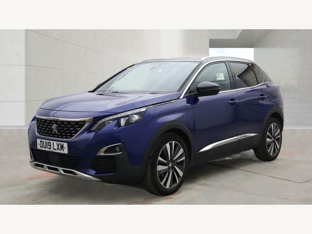 Peugeot 3008 1.2 Puretech Gt Line Euro 6 S S DU19LXM Blue #4