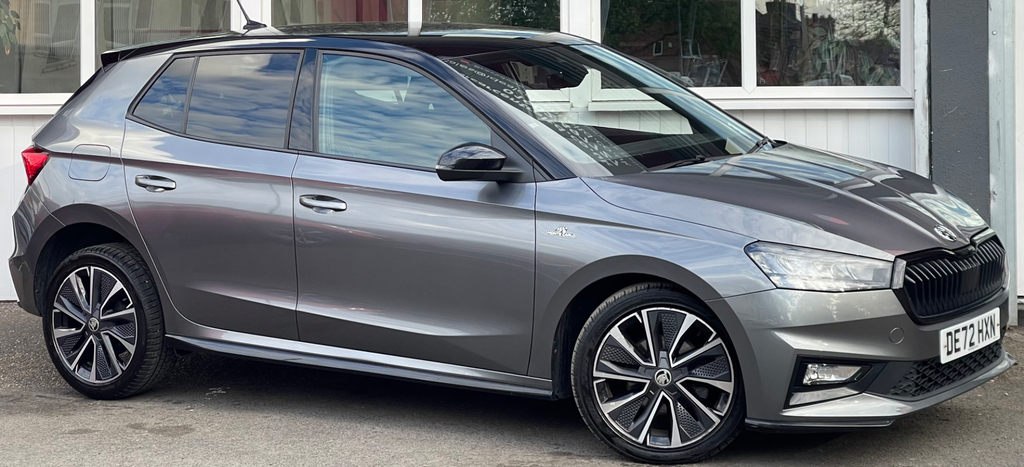 Skoda Fabia 1.0 Tsi Monte Carlo Hatchback Eu DE72HXN Grey #4