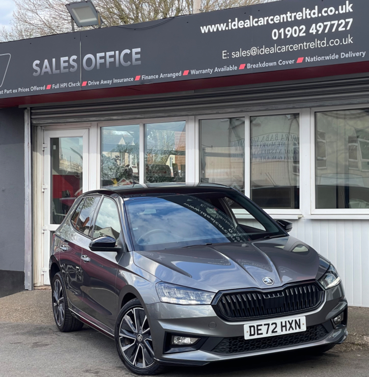 Skoda Fabia 1.0 Tsi Monte Carlo Hatchback Eu Grey