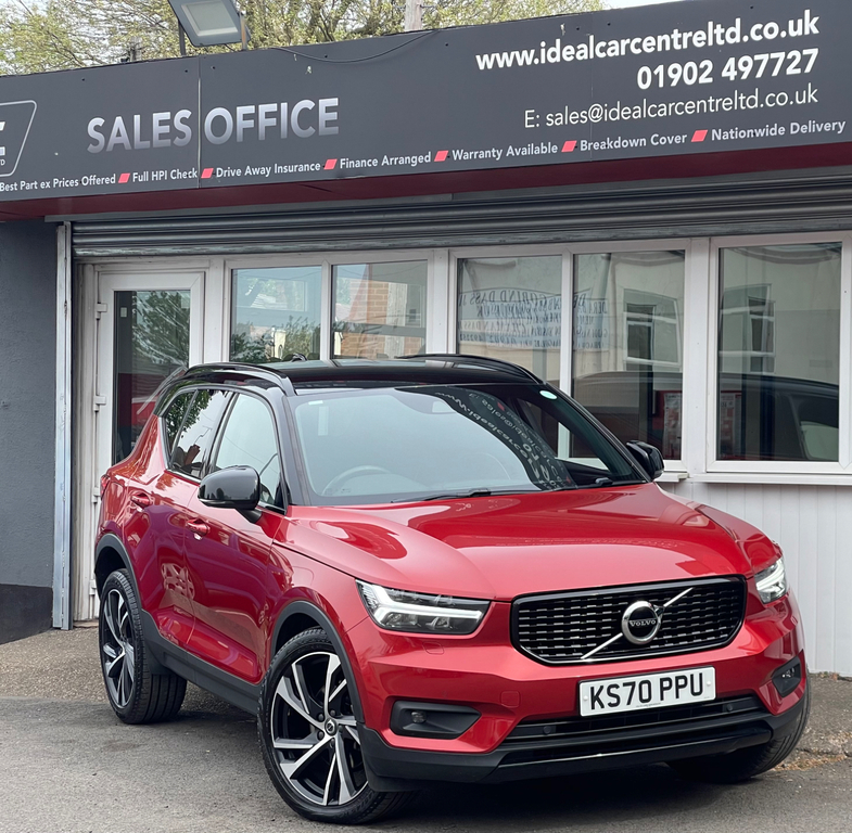 Volvo XC40 2.0 B5 Mhev R-design Pro Suv Hybrid Aut Red