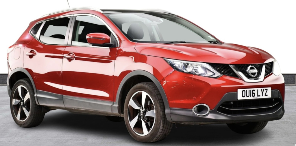 Nissan Qashqai 1.6 Dci N-connecta Suv 2Wd Euro Red