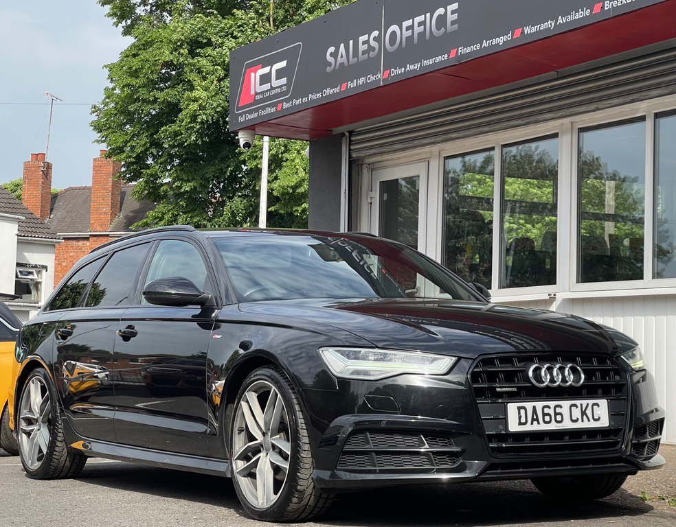 Audi A6 Avant 2.0 Tdi Black Edition Estate S Tronic Q DA66CKC Black #6