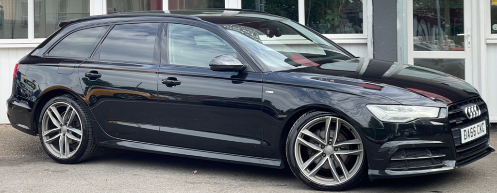 Audi A6 Avant 2.0 Tdi Black Edition Estate S Tronic Q DA66CKC Black #4
