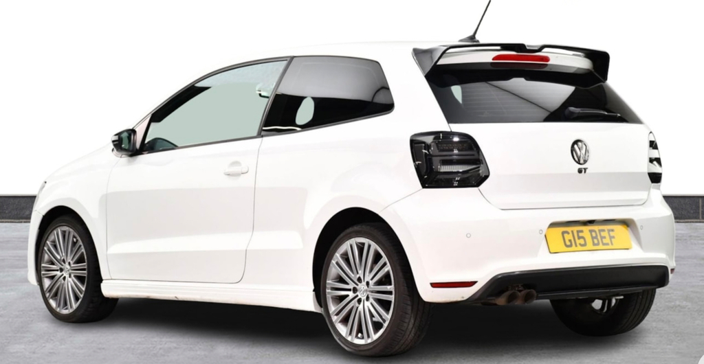 Volkswagen Polo 1.4 Tsi Bluemotion Tech Act Bluegt Hatchback P YF65NDE White #2