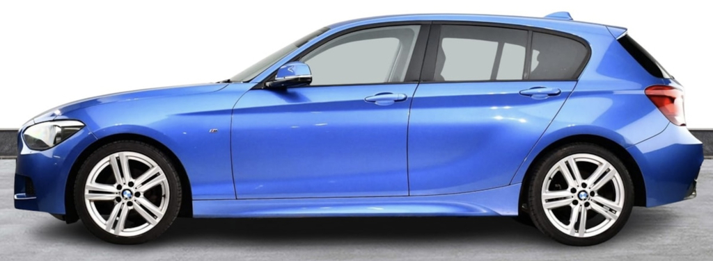 BMW 1 Series 1.6 118I M Sport Hatchback Euro EY63FXO Blue #4