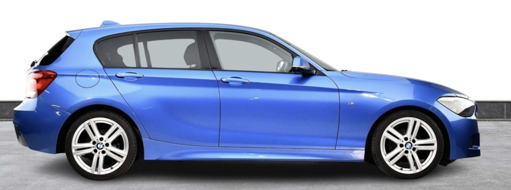 BMW 1 Series 1.6 118I M Sport Hatchback Euro EY63FXO Blue #3