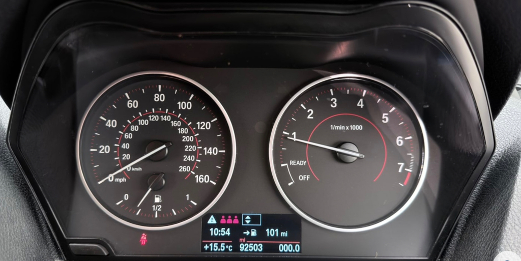 BMW 1 Series 1.6 118I M Sport Hatchback Euro EY63FXO Blue #6