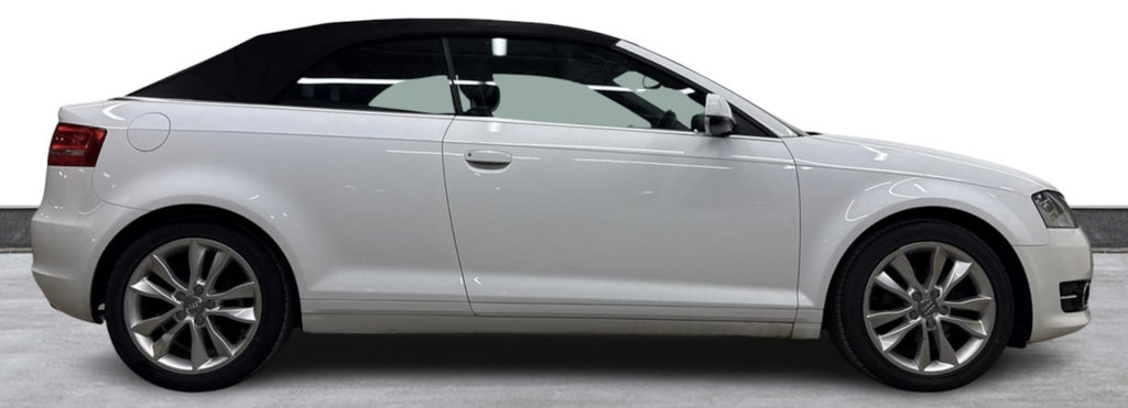 Audi Cabriolet 1.8 Tfsi S Line Special Edition Multitronic Euro 5 White #3