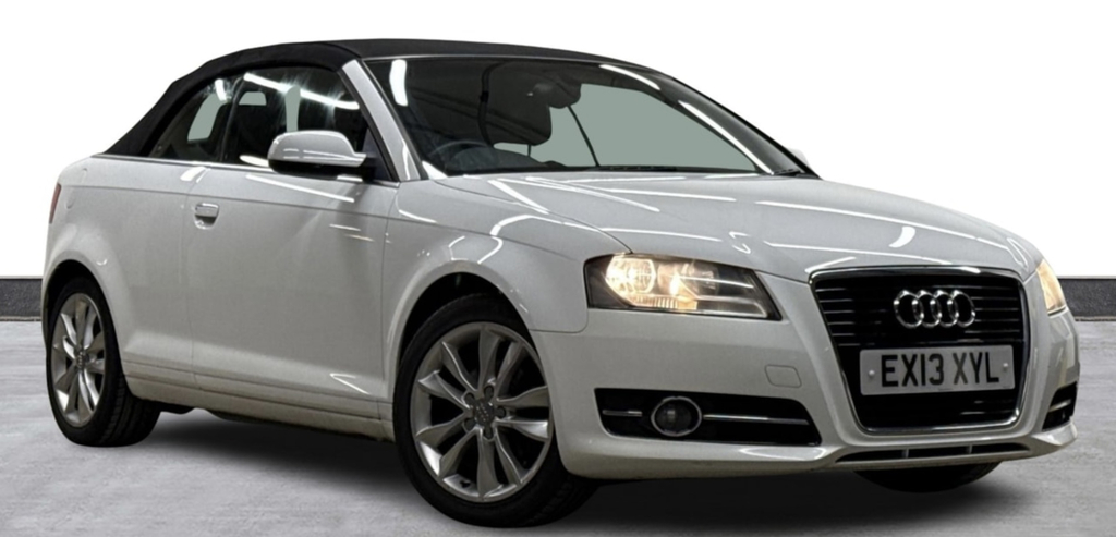 Audi Cabriolet 1.8 Tfsi S Line Special Edition Multitronic Euro 5 White #1