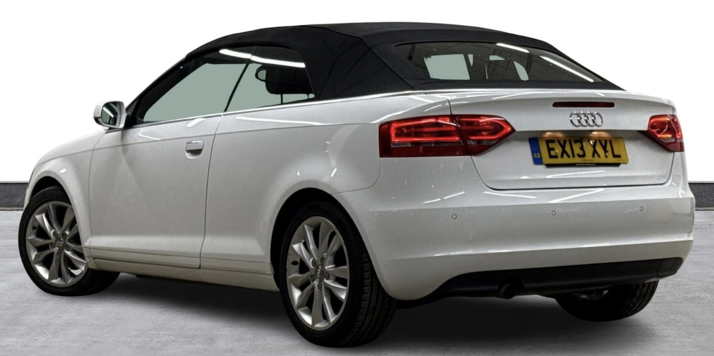 Audi Cabriolet 1.8 Tfsi S Line Special Edition Multitronic Euro 5 White #2