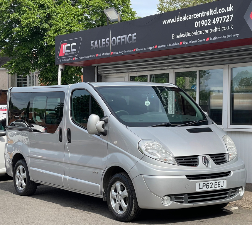 Renault Trafic 2.0 Td Dci Ll29 Platform Cab Qs6 214 G Silver #4