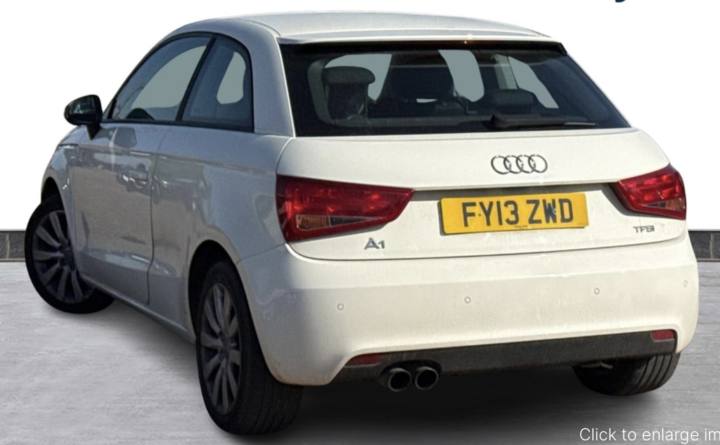 Audi A1 1.4 Tfsi Sport Hatchback S Tronic Euro FY13ZWD White #3