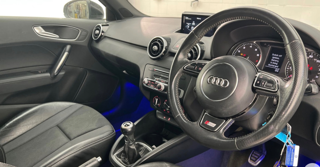 Audi A1 1.4 Tfsi S Line Hatchback Euro 6 AU67GSY White #6