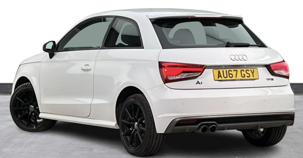 Audi A1 1.4 Tfsi S Line Hatchback Euro 6 AU67GSY White #3