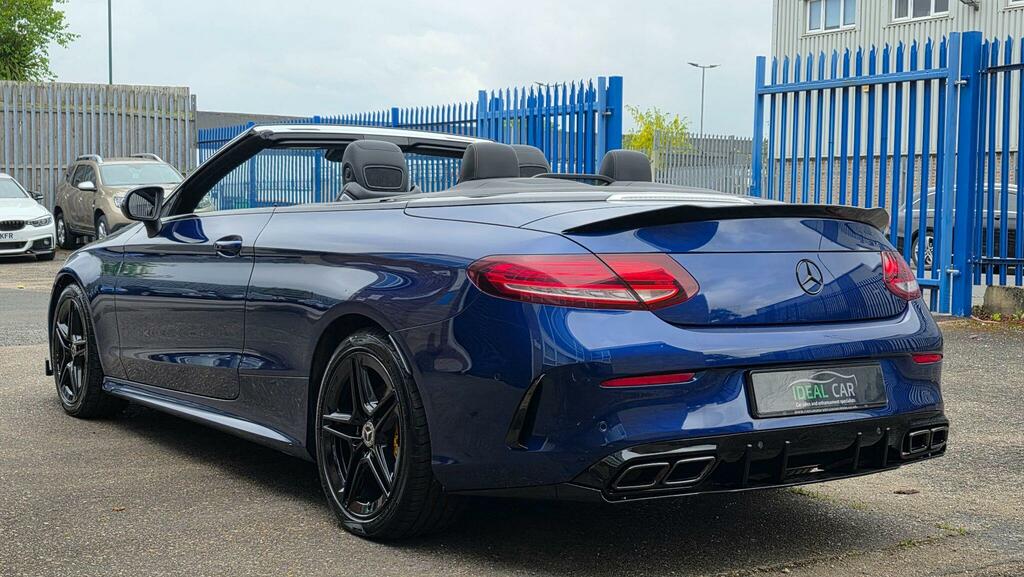 Mercedes-Benz C Class 1.5 C200 Mhev Amg Line Premium Cabriolet G-troni WA19ZHE Blue #3