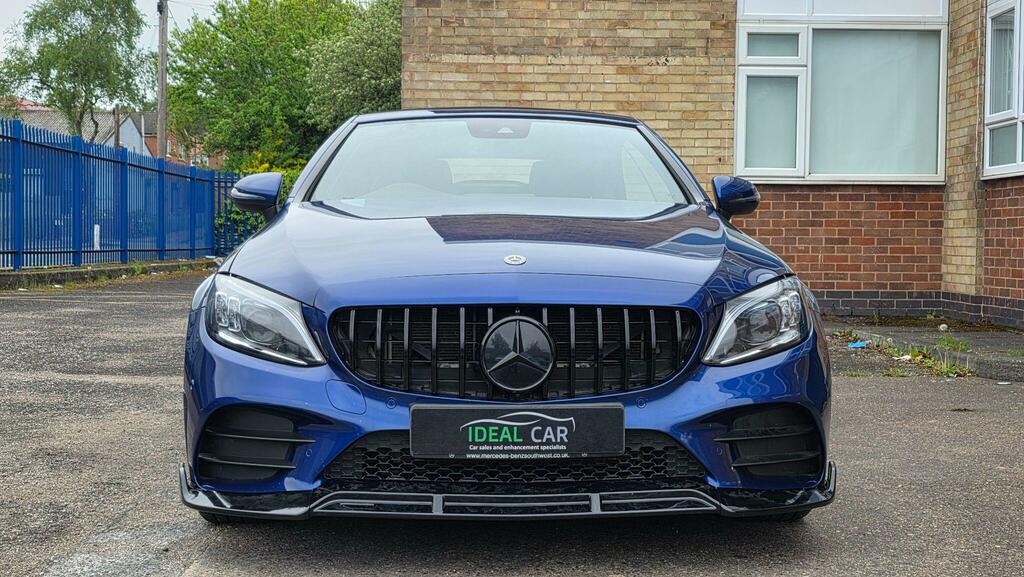 Mercedes-Benz C Class 1.5 C200 Mhev Amg Line Premium Cabriolet G-troni WA19ZHE Blue #6