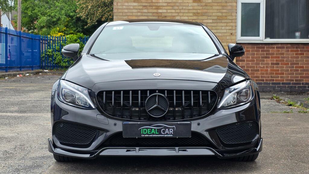Mercedes-Benz C Class 2.1 C220d Amg Line G-tronic Euro 6 Ss YJ18VWG Black #3