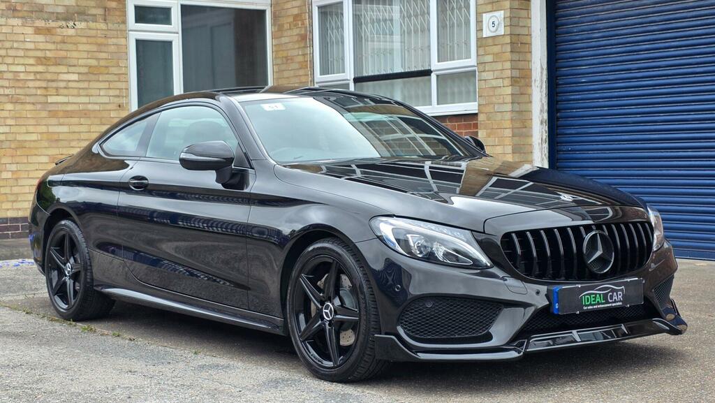 Mercedes-Benz C Class 2.1 C220d Amg Line G-tronic Euro 6 Ss YJ18VWG Black #6