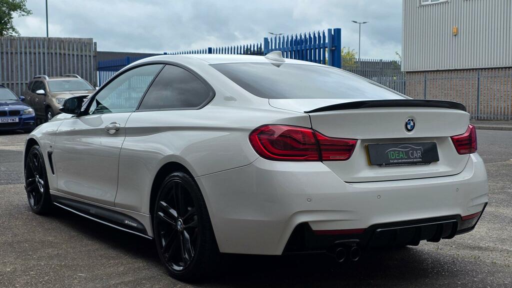 BMW 4 Series 2.0 420D M Sport Euro 6 Ss CP67JGY White #2