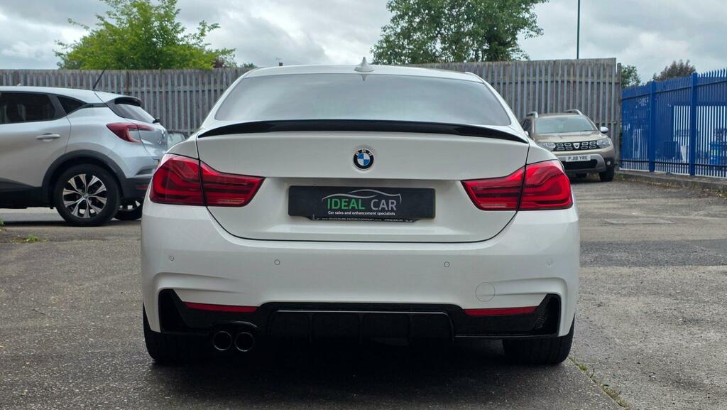 BMW 4 Series 2.0 420D M Sport Euro 6 Ss CP67JGY White #5