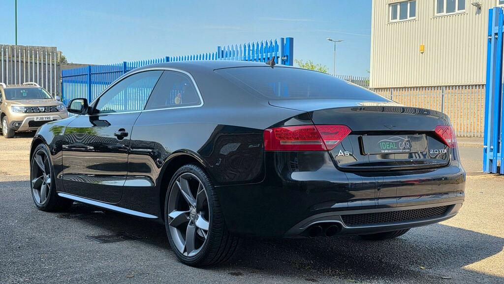 Audi A5 2.0 Tdi S Line Special Edition Euro 5 Ss BG59ZDC Black #2