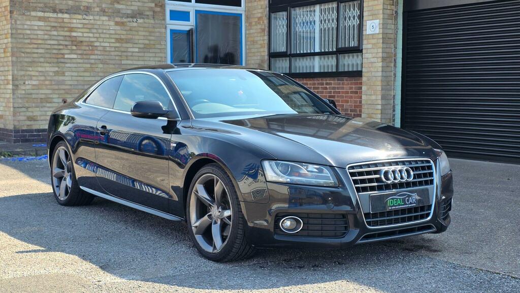 Audi A5 2.0 Tdi S Line Special Edition Euro 5 Ss BG59ZDC Black #6