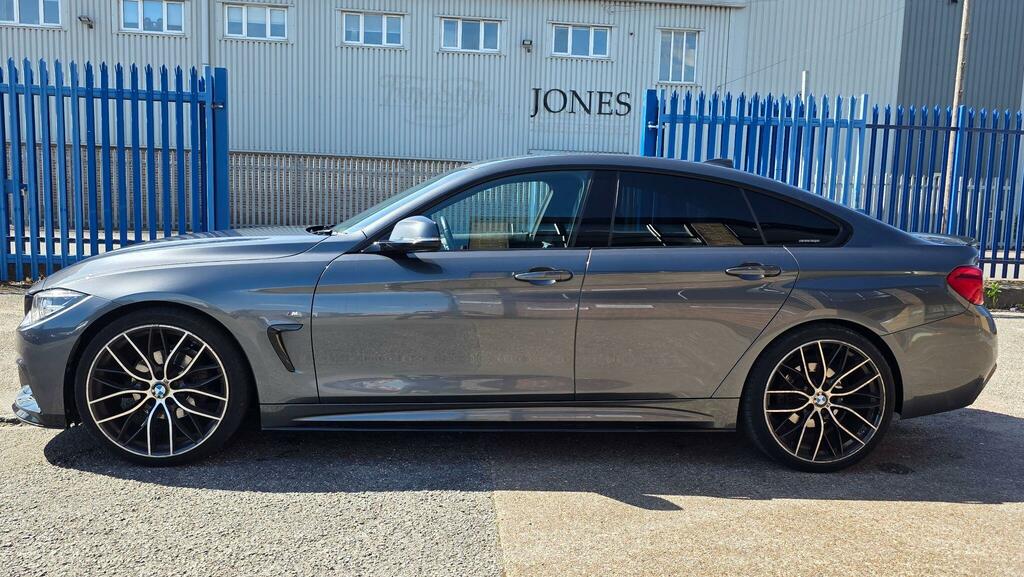 BMW 4 Series Gran Coupe 2.0 420I Gpf M Sport Euro 6 Ss FT68FWN Grey #4