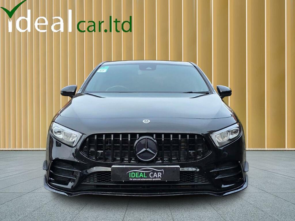 Mercedes-Benz A Class 1.3 A180 Amg Line Executive 7G-dct Euro 6 Ss EJ21LHK Black #4
