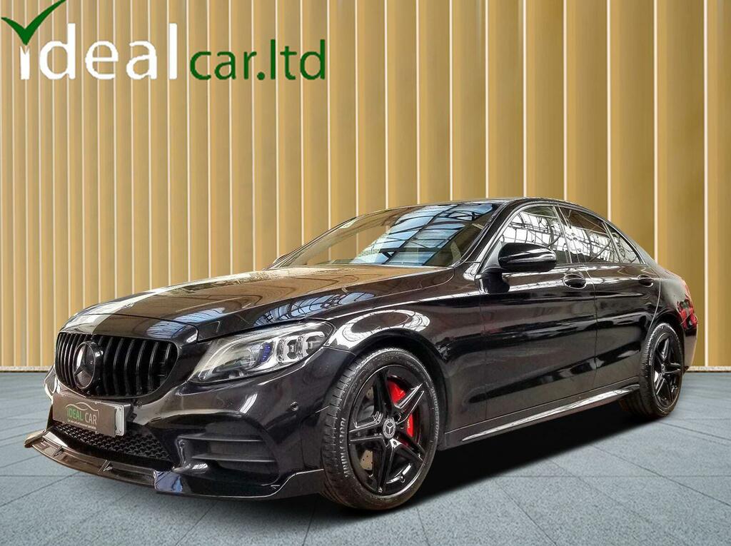 Mercedes-Benz C Class 2.1 C220d Amg Line G-tronic Euro 6 Ss Black