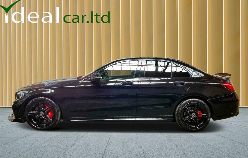 Mercedes-Benz C Class 2.1 C220d Amg Line G-tronic Euro 6 Ss LR18UAJ Black #4