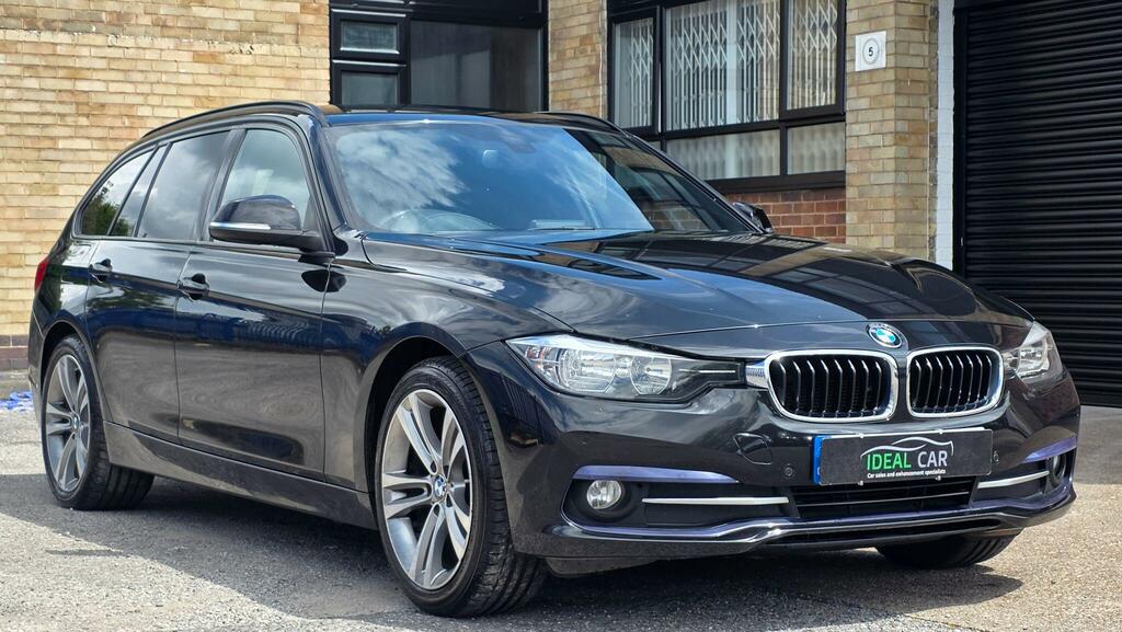 BMW 3 Series 2.0 320D Sport Touring Euro 6 Ss HJ67SBV Black #6
