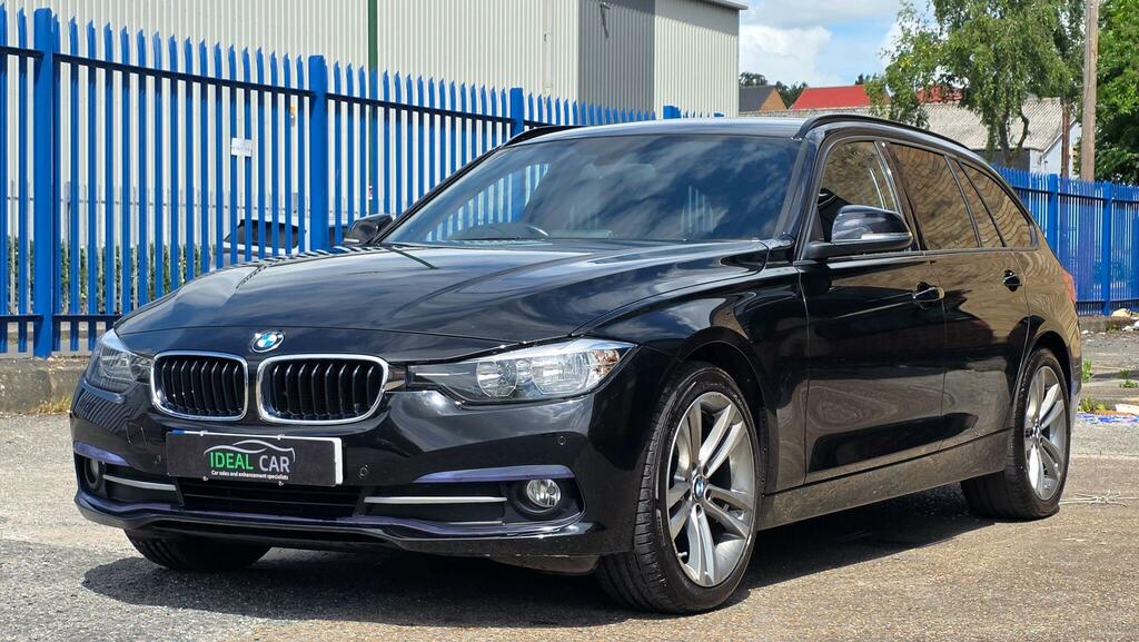 BMW 3 Series 2.0 320D Sport Touring Euro 6 Ss Black