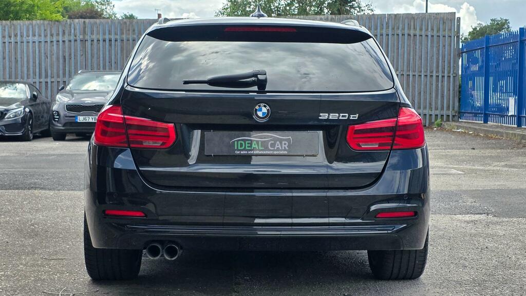 BMW 3 Series 2.0 320D Sport Touring Euro 6 Ss HJ67SBV Black #5