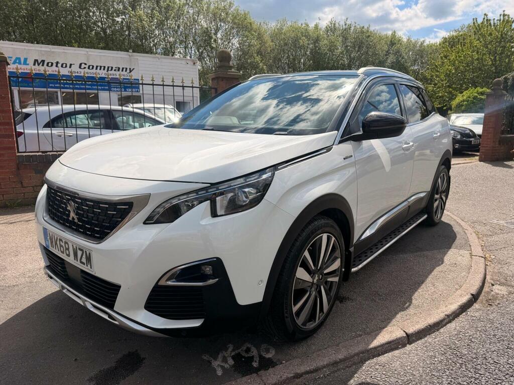 Peugeot 3008 Suv 1.2 Puretech Gt Line Euro 6 Ss 201868 WK68WZM White #3